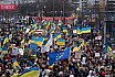 Demonstration gegen den völkerrechtswidrigen Überfall Russlands auf die Ukraine