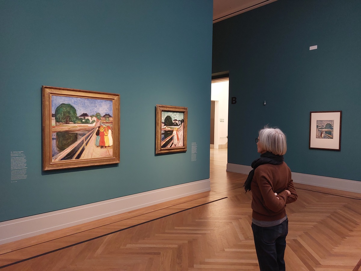 Ausstellungsansicht Munch.Lebenslandschaft, Foto von Ronald Keusch