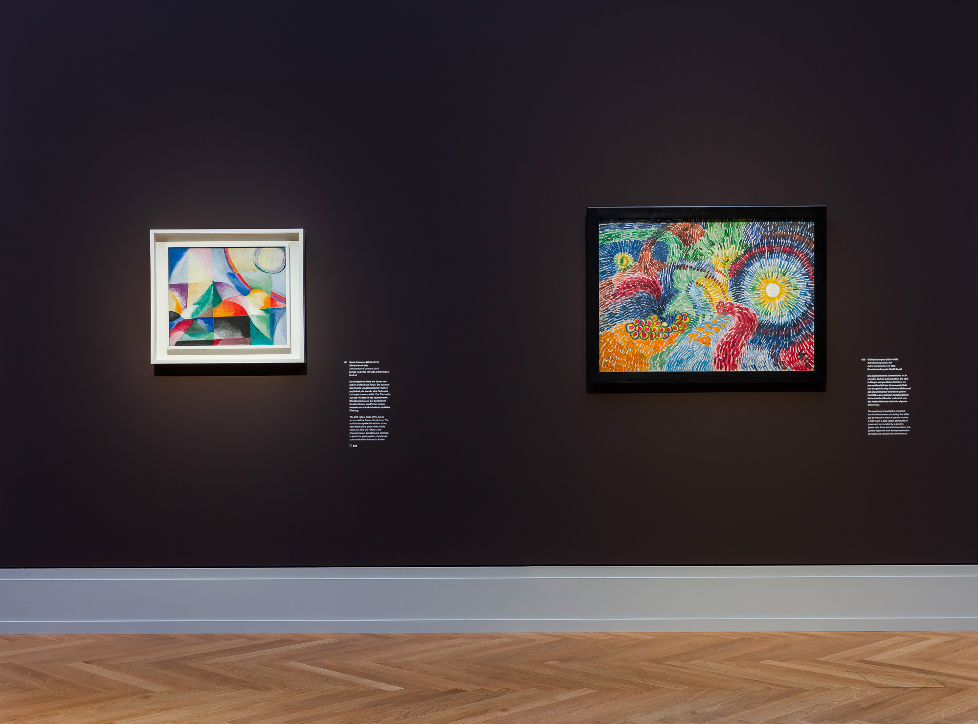 Sonne. Die Quelle des Lichts in der Kunst. Foto von David von Becker, Museum Barberini